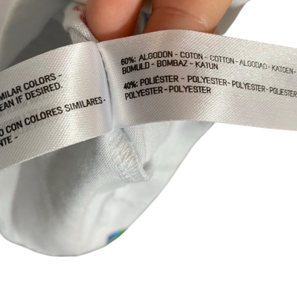 DENIM & FLOWER + Ricky Singh Love Wins Tee Size Medium Slim Fit — CELEBRATE!!! - Picture 5 of 5